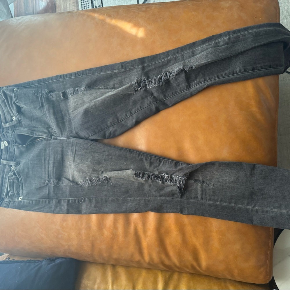 Good American Charcoal Jeans